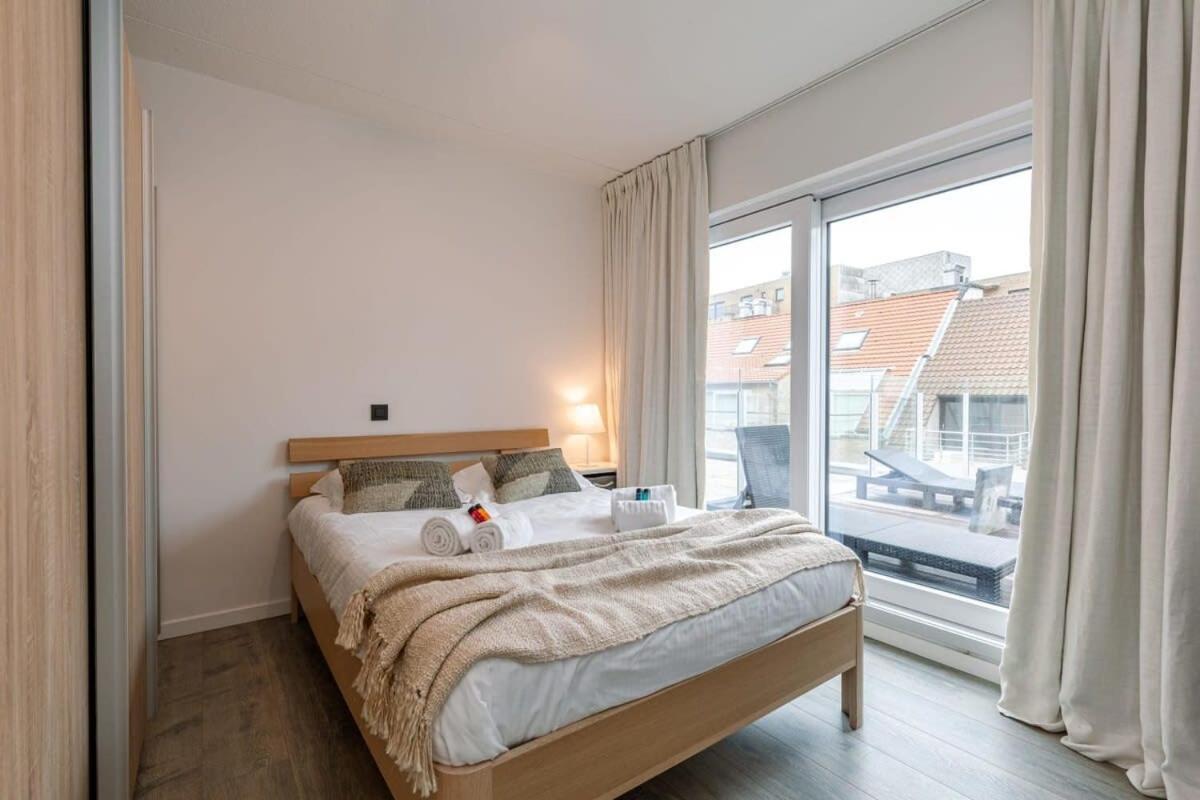 Huswell - Sunny Apartment In Knokke-Heist With Big Terrace Екстер'єр фото