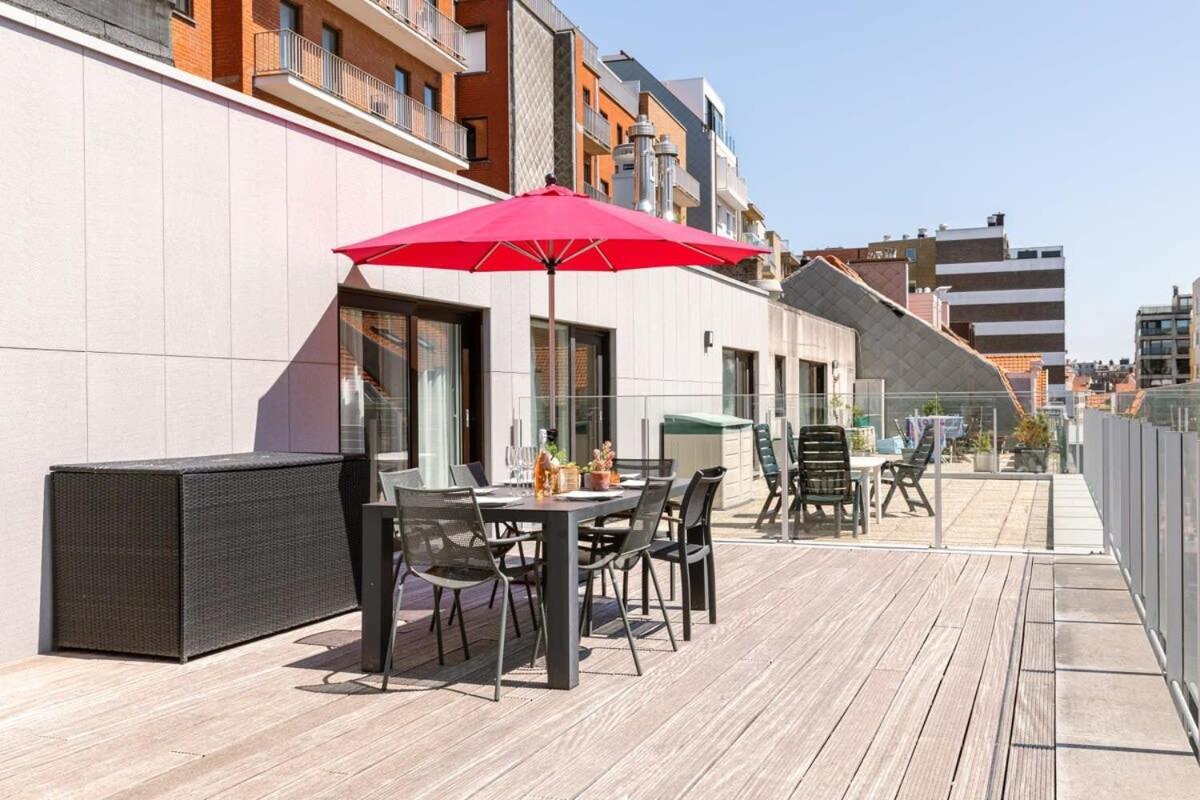 Huswell - Sunny Apartment In Knokke-Heist With Big Terrace Екстер'єр фото